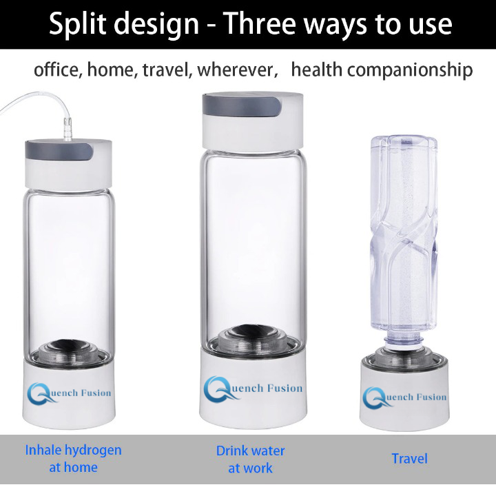 QuenchFusion™ Hydrogen Water Bottle